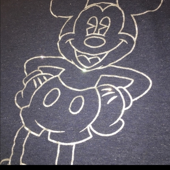 Disney Parks Mickey‎ Mouse Sparkly Graphic Tee - Picture 3 of 4